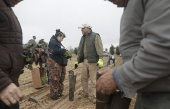 Coharie tribe community garden