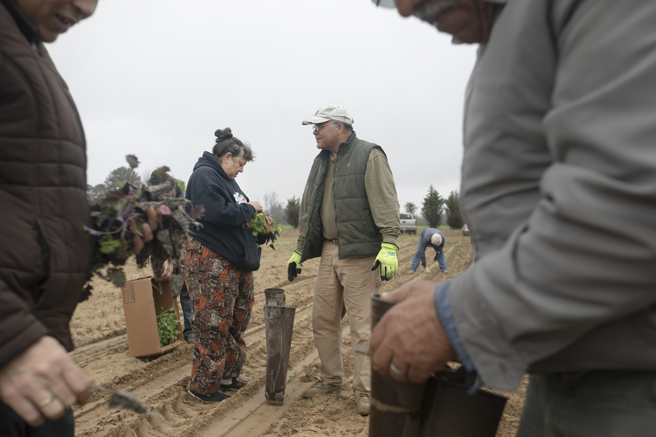 Coharie tribe community garden