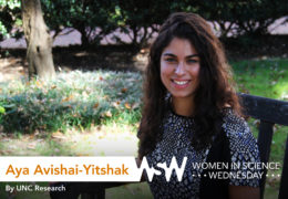 Aya Avashai Yitshak poses on campus.