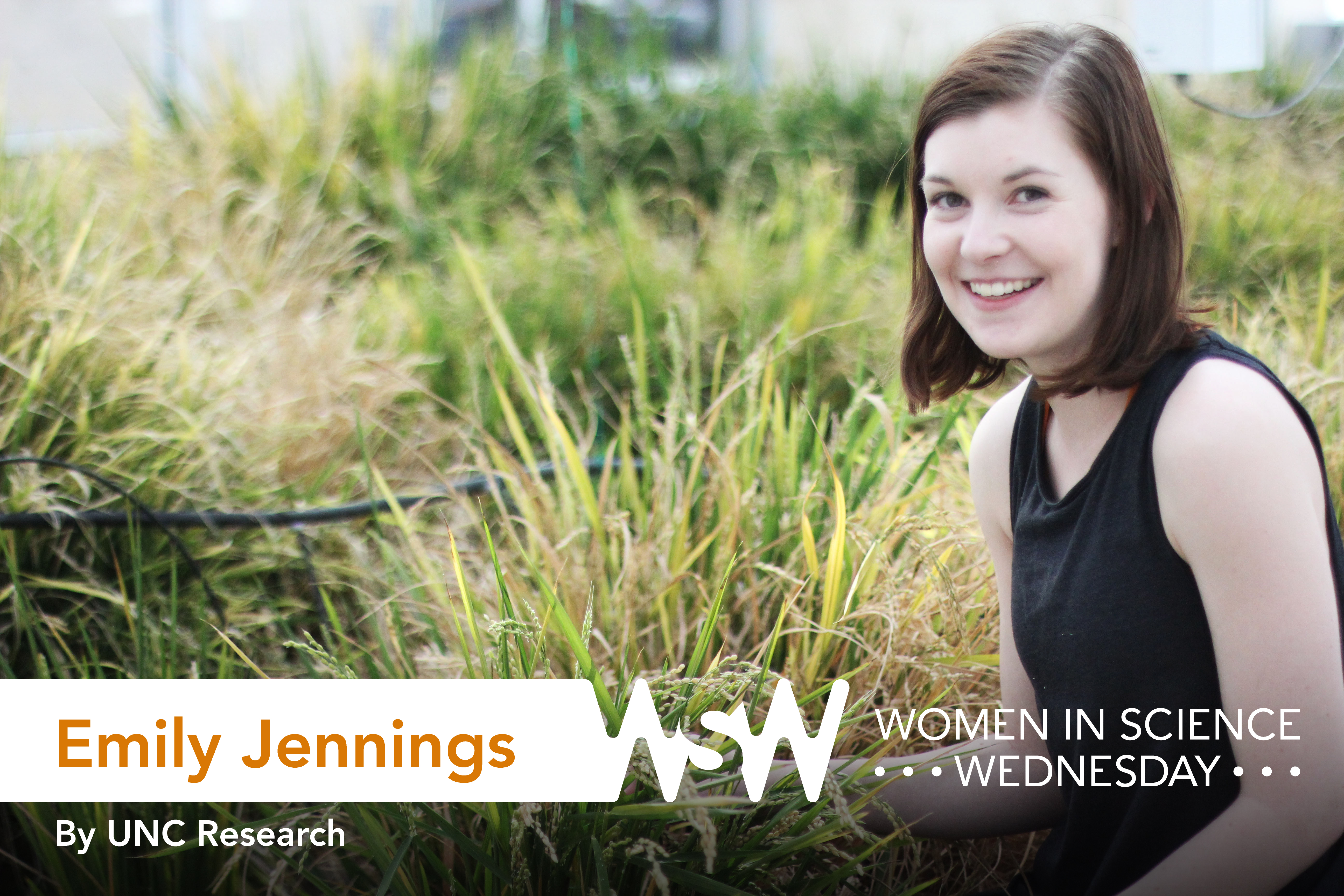 Portrait of Emily Jennings on campus.