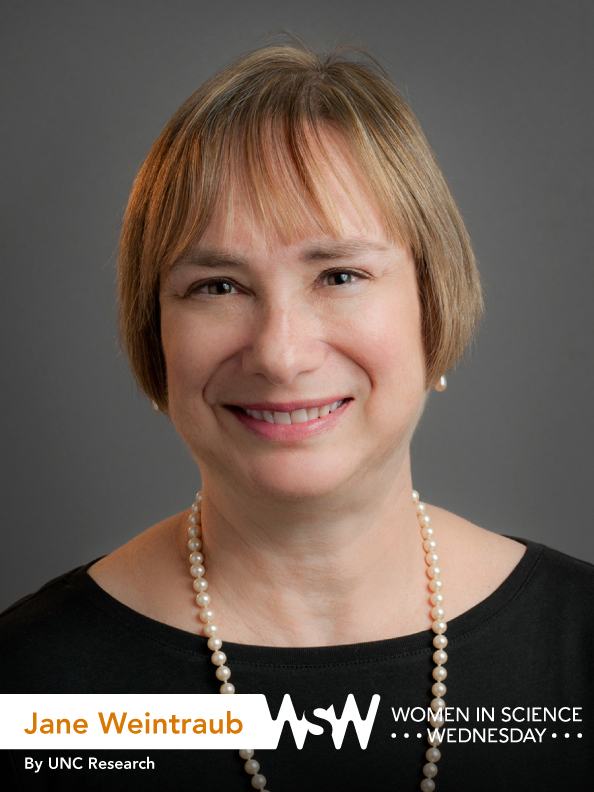 Studio portrait of Jane Weintraub