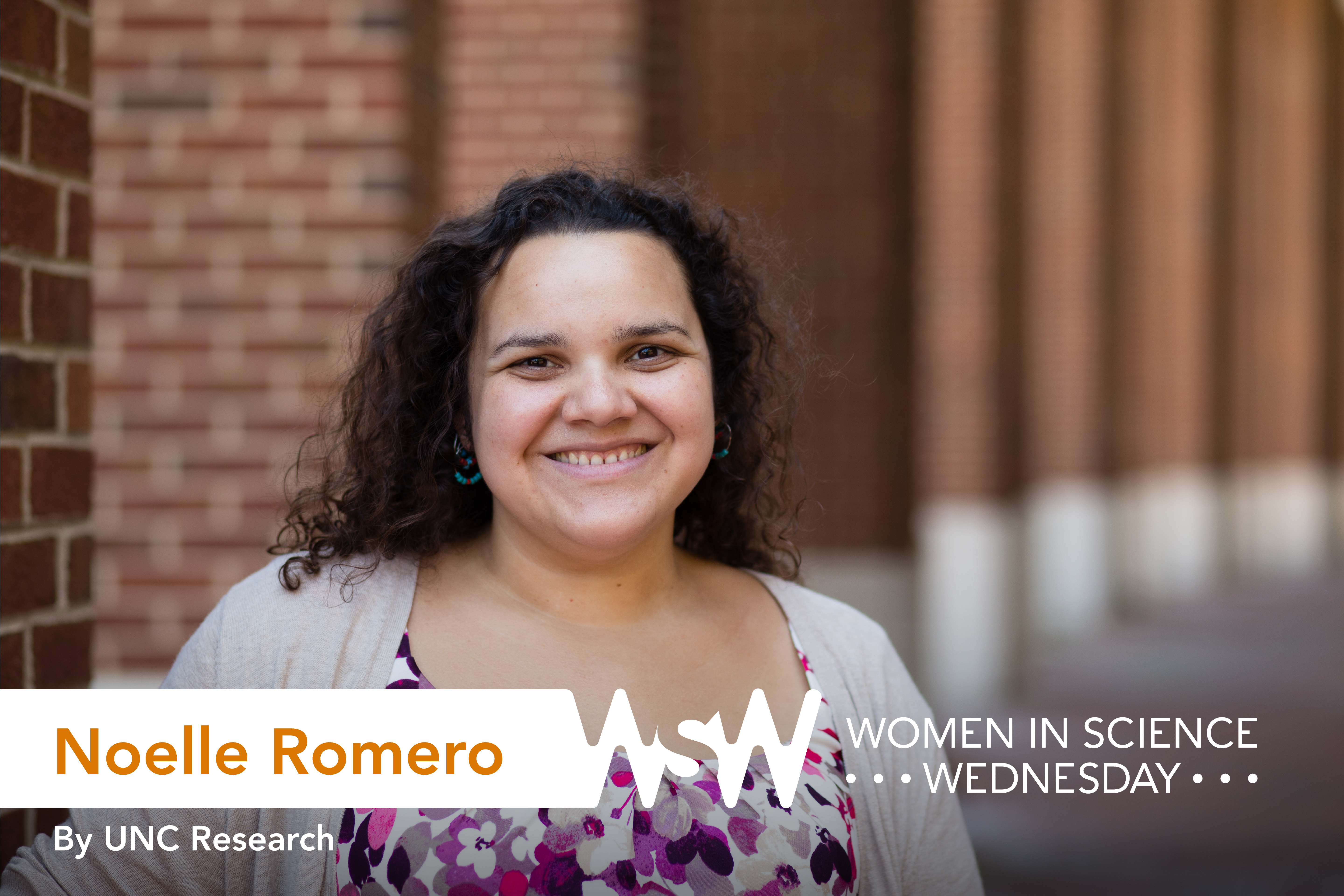 Portrait of Noelle Romero on campus