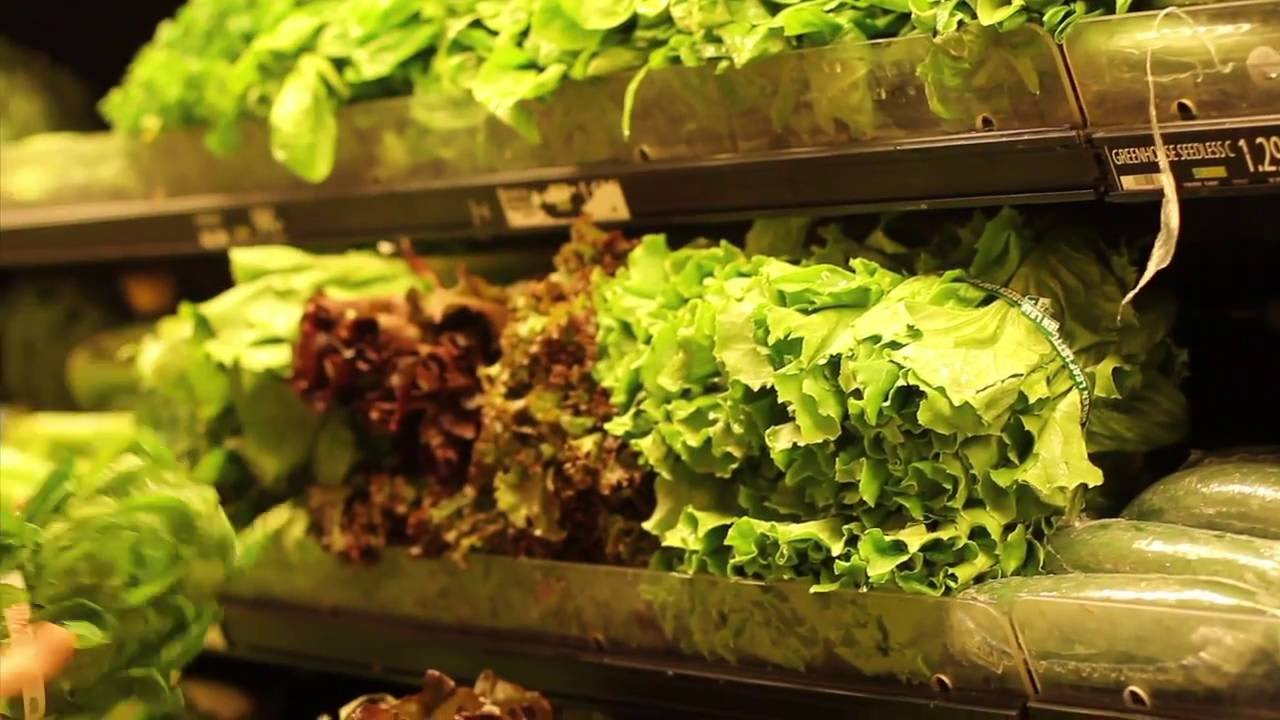 Screen grab of the produce section. Click to start video.
