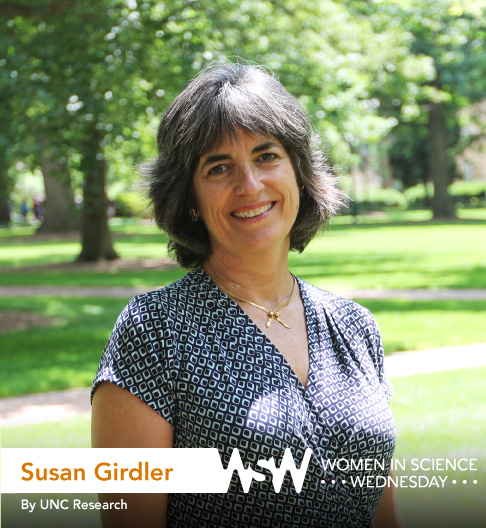 Portrait of Susan Girdler on campus