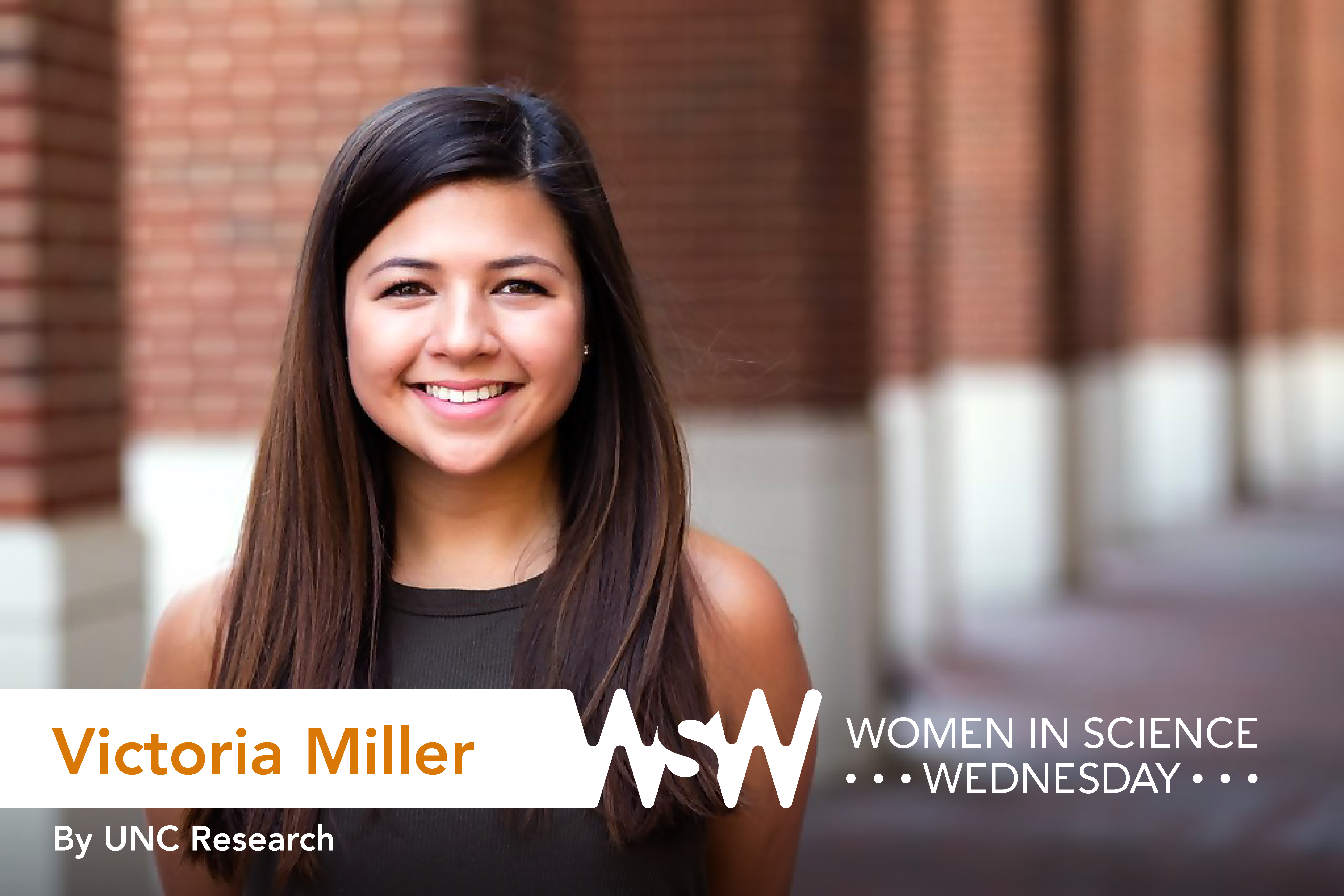 Portrait of Victoria Miller on campus