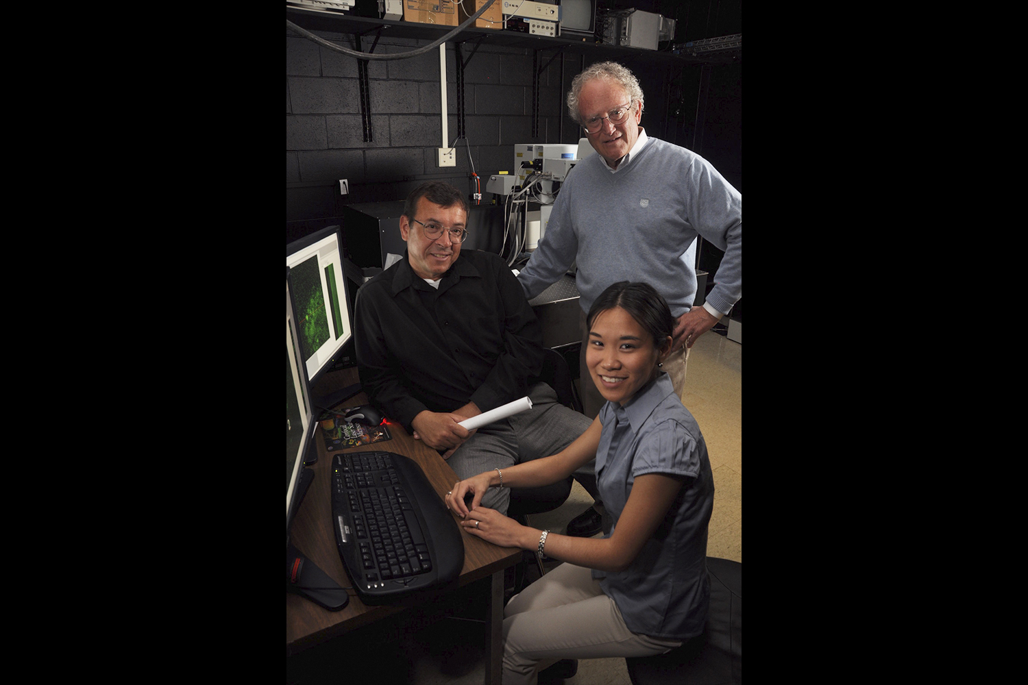 Vytas Bankaitis (left), Ken Jacobson (top), and Michelle Itano