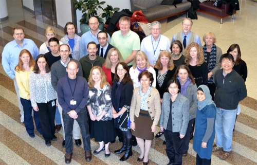 group photo of the researchers behind the NCGENES project.